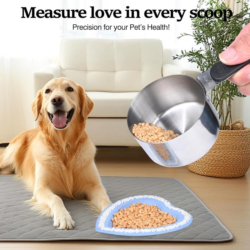 DOTINGHUX 1 Cup Magnetic Grips Stainless Steel Measuring Cup -1PCS - Image 4